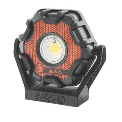 1,000 LUMENS MINI HANDHELD RECHARGEABLE FLOODLIGHT - ORANGE